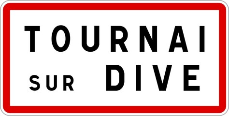 Panneau Entr Ville Agglomration TournaisurDive