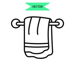 Laundry hygiene icons  symbol vector elements for infographic web