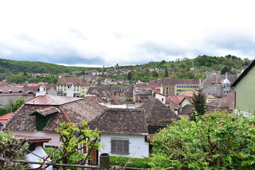 medieval buildings at the fortress of sighisoara 115