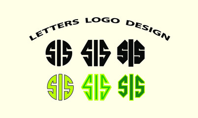 letters logo design 