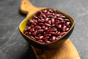 Raw red kidney beans