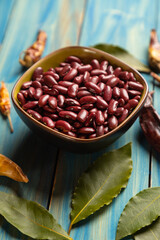 Raw red kidney beans