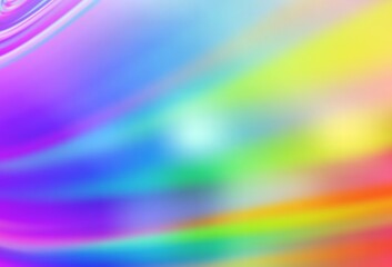 Light Multicolor vector blurred bright texture.
