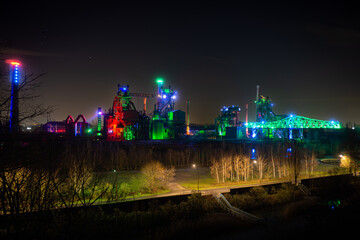 Duisburg bei nacht