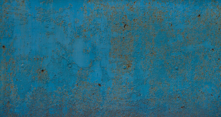worn rusty metal texture background.Grunge rusty colored green, blue, metal steel  background texture, rust and oxidized metal background. Old metal iron panel.