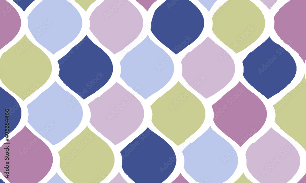Leinwandbilder irregular texture composed of mulricolored geometric elements. colorful pattern. for use as backgrou