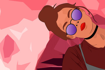 entre la ciudad y los grandes edificios