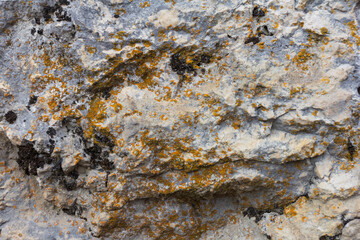 natural stone, an inert material used for construction and decorative finishing, close-up.