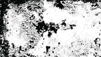 Rustic grunge vector texture with grain and stains. Abstract noise background. Weathered surface. Dirty and damaged. Detailed rough backdrop. Vector graphic illustration with transparent white. EPS10.