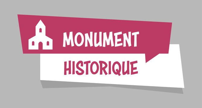 Logo monument historique.