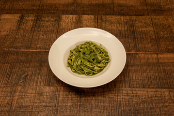 Pesto is a typical condiment or sauce originating in Liguria. Its main ingredient is basil or better, Genovese basil. In addition to basil, pine nuts, garlic and olive oil are ground