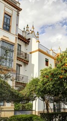 Fototapeta na wymiar centre ville de Séville et de ses rues en Andalousie