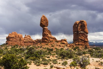 Outdoor kussens Balanced rock in Arches National Park © Fyle