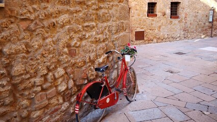 bike in the street