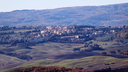 landscape with mountains