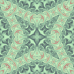 ornamental seamless element. pattern. Illustration abstract background. High quality illustration. Fractal.
