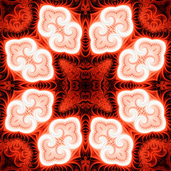 ornamental seamless element. pattern. Illustration abstract background. High quality illustration. Fractal.