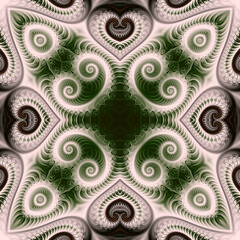 ornamental seamless element. pattern. Illustration abstract background. High quality illustration. Fractal.