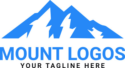 mountain logo, hill logo