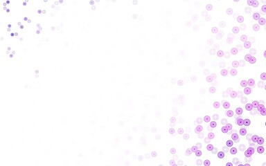 Light Purple vector texture with disks.