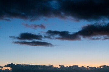 Fototapeta premium blue sky with clouds sky replacement texture