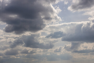 Fototapeta premium blue sky with clouds for sky replacement