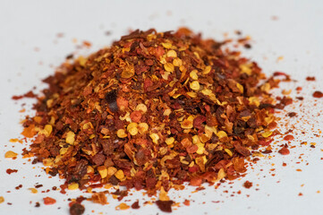 Pile of ground paprika