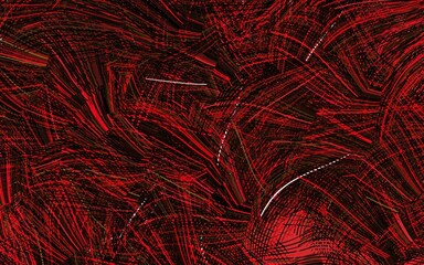 Light Pink, Yellow vector layout with bent lines.