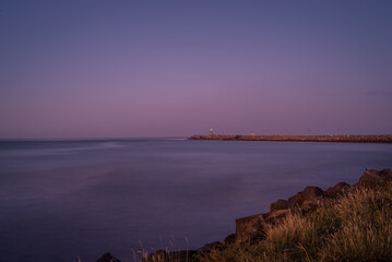twilight from stockton beach