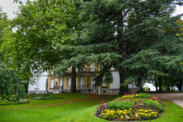 Aiete Palace, one of the most valuable buildings in San Sebastián, Donostia, Guizpúzcoa, Spain