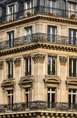 Parisian facade