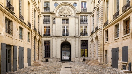 Fototapeta premium Parisian facade