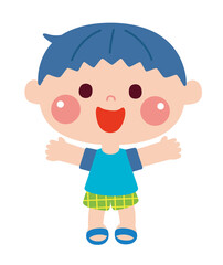 男の子