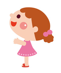 女の子