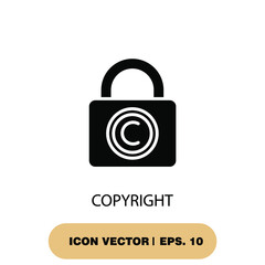 copyright icons  symbol vector elements for infographic web