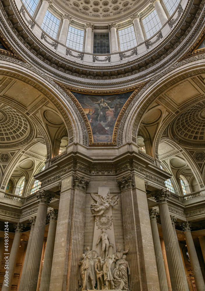 Wall mural pantheon