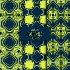 motivo abstracto fluor