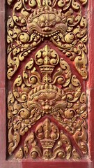 10 April 2022, Celebrate khmer new year at Tro Pang Troav pagoda, or Wat tro Pang troav, Kampong Rou District, Svay Reing Province, Cambodia.