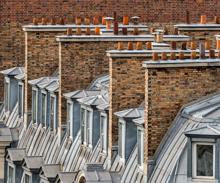 Paris rooftops