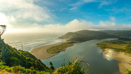 Encuentro entre el río y el mar