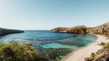 Obraz premium Hanauma Bay on Oahu Hawaii
