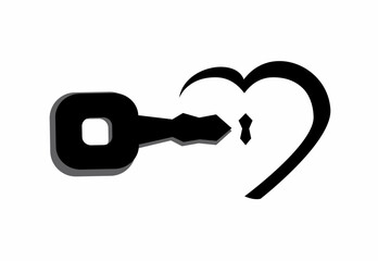 key to heart
