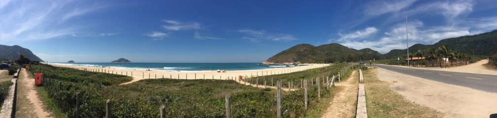 panorama of the mountains