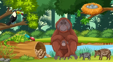 Wild animals in the jungle © blueringmedia