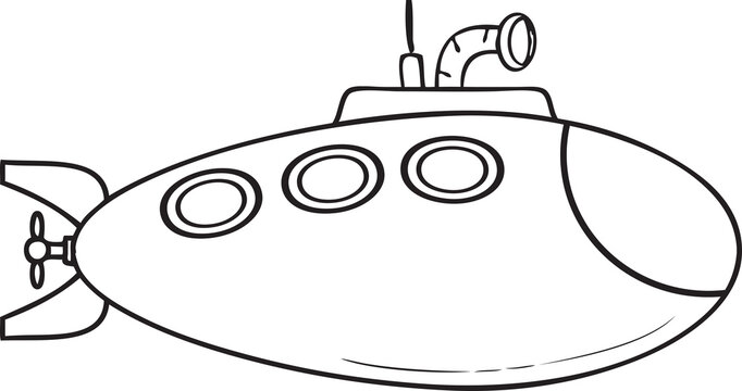 recommend clip art: Submarine for deep-sea research