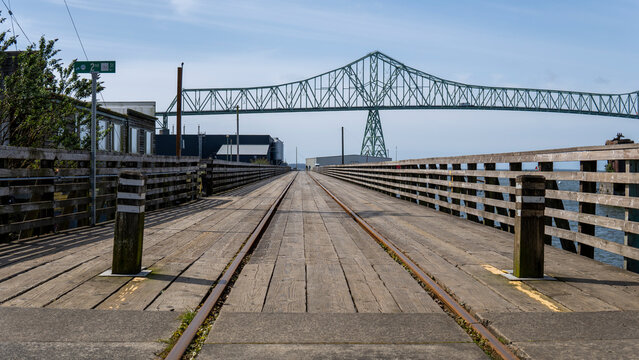 Astoria Megler Bridge Riverwalk Oregon Coastline