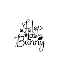Hoppy Easter Svg, Cute Easter Bunny, Happy Easter Svg, Kids Easter Svg, Funny Easter