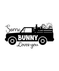 Hoppy Easter Svg, Cute Easter Bunny, Happy Easter Svg, Kids Easter Svg, Funny Easter
