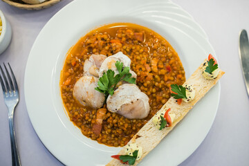 guiso de lentejas 