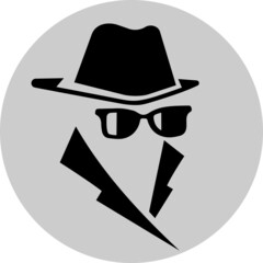 Incognito Icon. Browse in private. Vector Illustration